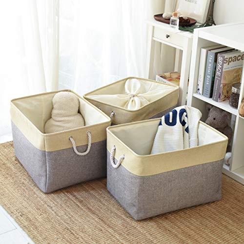 Storage Baskets for Organizing (3 Count)