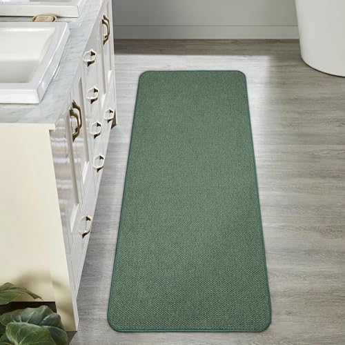 Bath Mat Ultra Thin Bathroom Runner Rugs (12.5 Sq Ft)