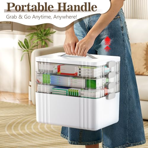 4 Tier Medicine Organizer