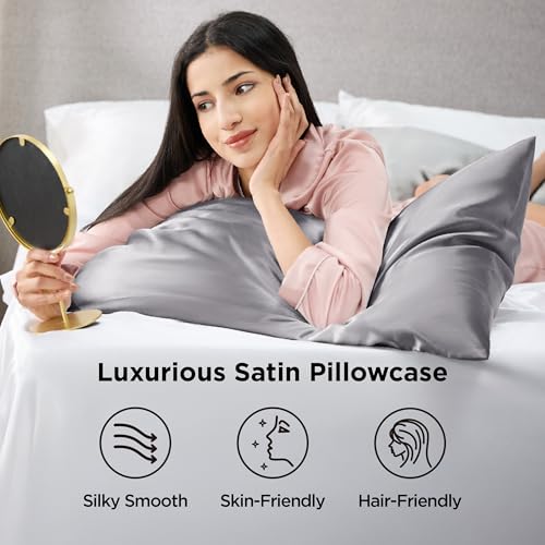 Satin Pillowcase Standard Set of 2 (2 Count)