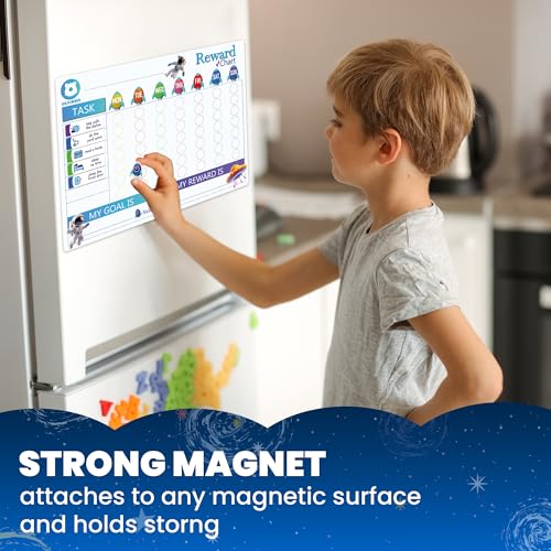 Magnetic Behavior Chore Chart for Kids at Home