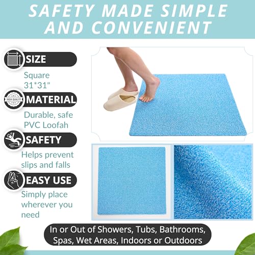 Square Shower Mat