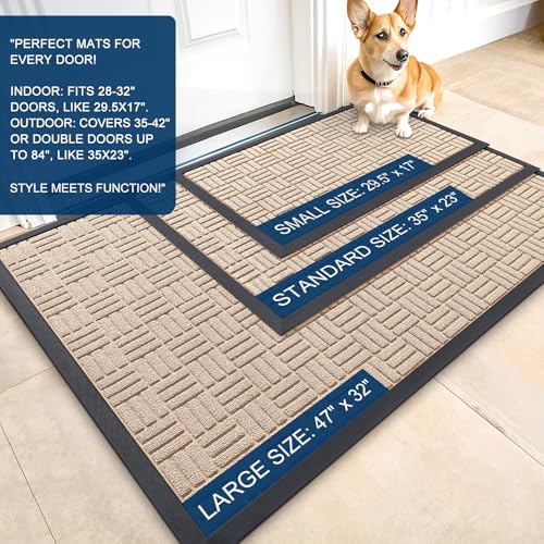 Front Door Mat Outside Entrance 47x17