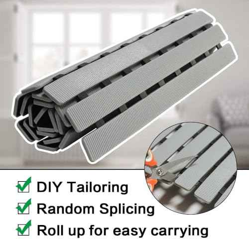 Shower Mat Non Slip Bathtub Mat 27.5 x 15.7 Inch Bath Mat for Tub