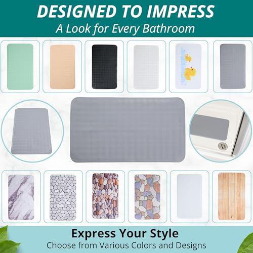 Non Slip Bath Mat for Tub and Shower Floors