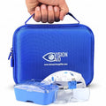 Expert Edition Magnifying Glasses with USB Rechargeable LED Light and Storage Case Hands Free Head Magnifier for Hobby Painting Close Work