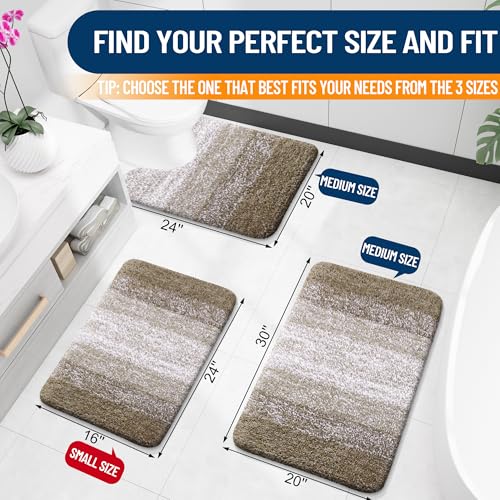 Bathroom Runner Rug 44x20