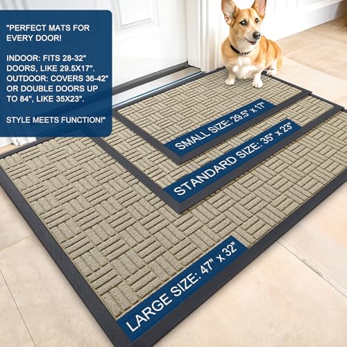 Front Door Mat Outside Entrance 47x23