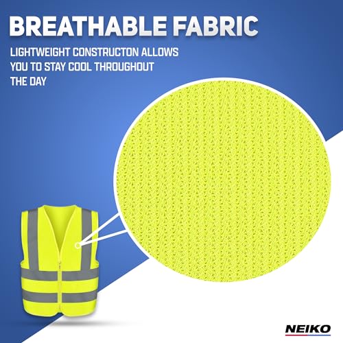 High Visibility Safety Vest ANSI Class 2