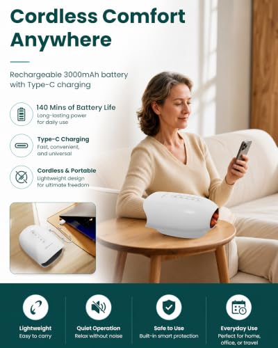 Hand Massager with Heat and Compression