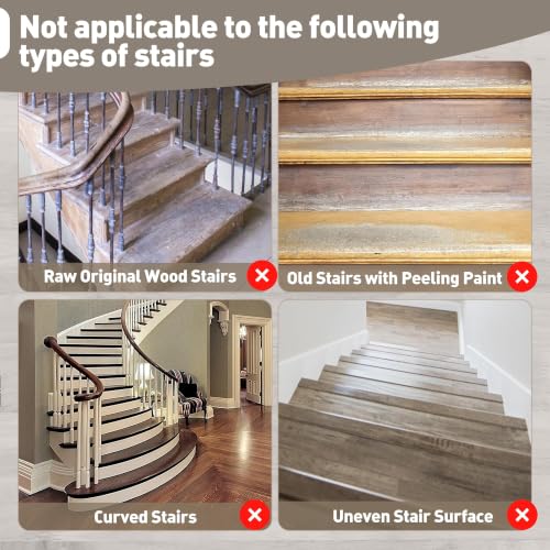 Ultra Plush Carpet Stair Treads 8 x 30 Inch Dark Gray 7 Pcs (11.67 Sq Ft)