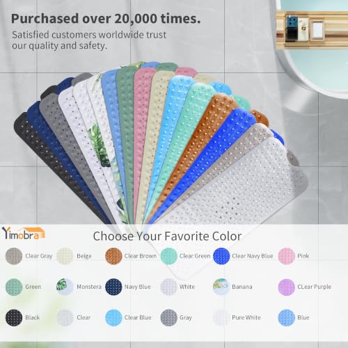 Non Slip Bath Mat for Tub 40x16