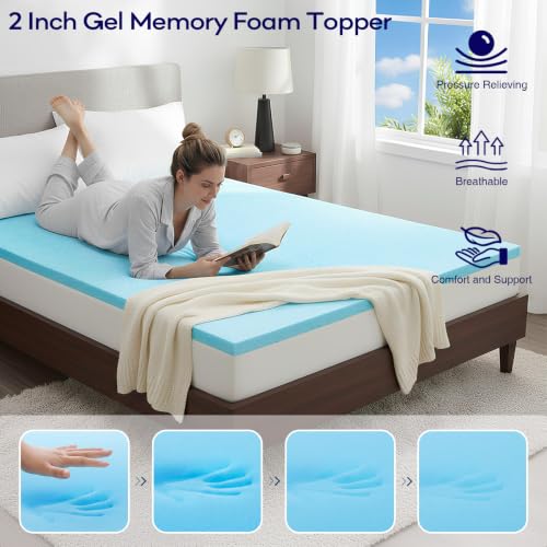 4 Inch Dual Layer Mattress Topper