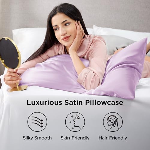 Satin Pillowcases Queen Set of 2 (2 Count)