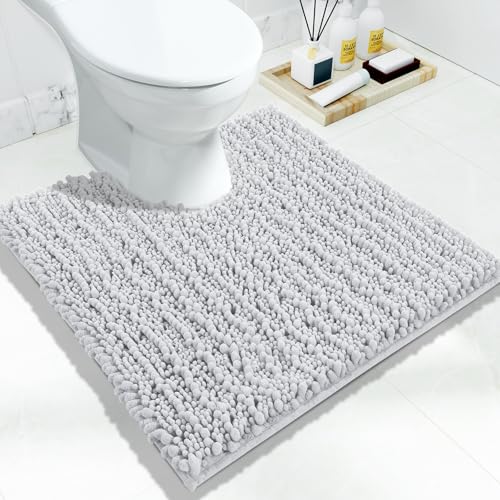 Toilet Rug U Shaped Washable 24x24 Inch