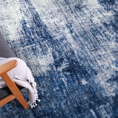 Abstract Runner Rug 3x10 Ft Washable Runners for Hallways (30 Sq Ft)