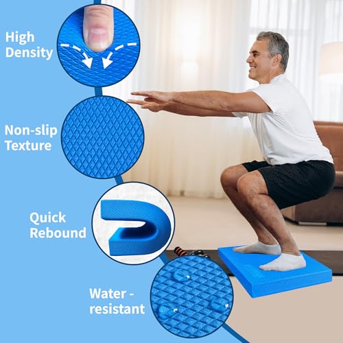 Professional Foam Balance Pad 15.8 x 13.2 x 2 inch
