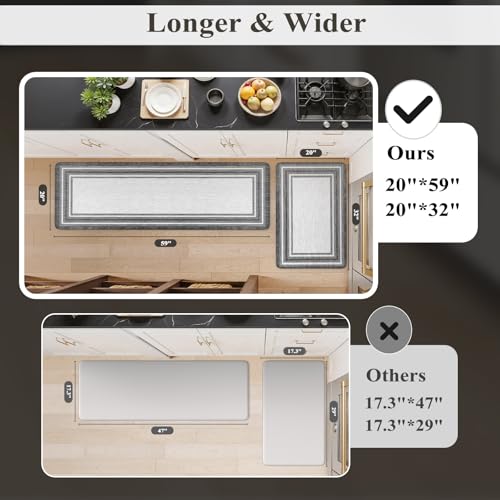 Anti Fatigue Kitchen Mat Cushioned