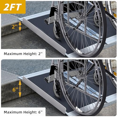 2FT Portable Wheelchair Ramp