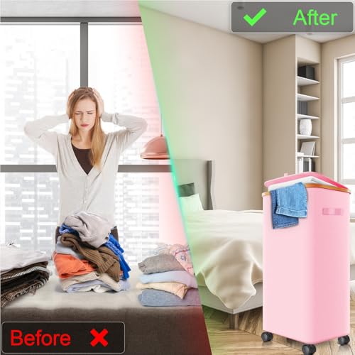 Laundry Hamper with Wheels (3719.5425 Fl Oz)