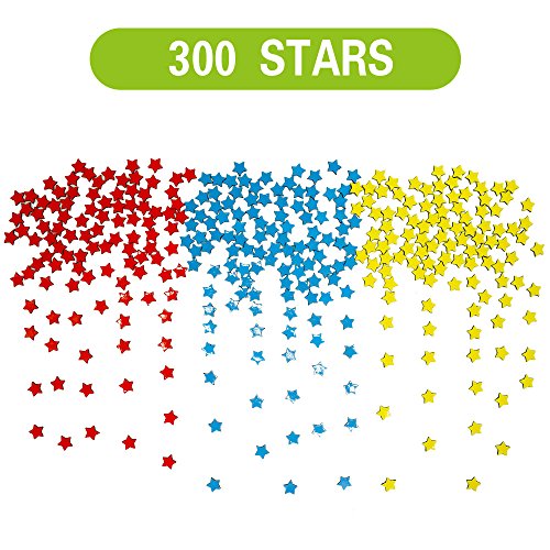 Magnetic Reward Behavior Star Chore Chart for One or Multiple Kids (300 Count)