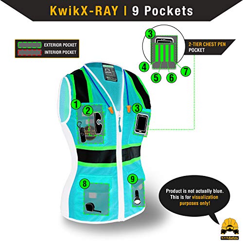 FIRST LADY Safety Vest Women [2PK] Class 2 (2 Count)