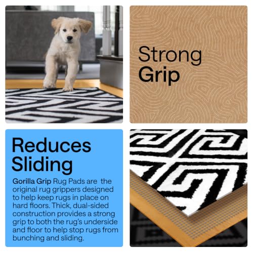 Slip Resistant Rug Pads for Hardwood Floor (22.5 Sq Ft)