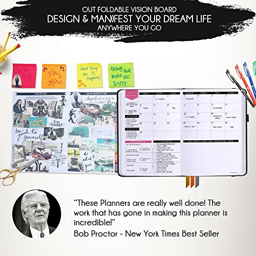 Life Planner Deluxe Undated Planner Weekly and Monthly Manifestiing Journal