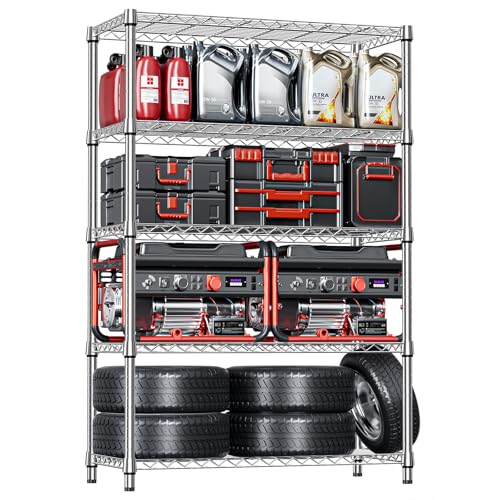 5 Tier Heavy Duty Metal Storage Shelving Unit