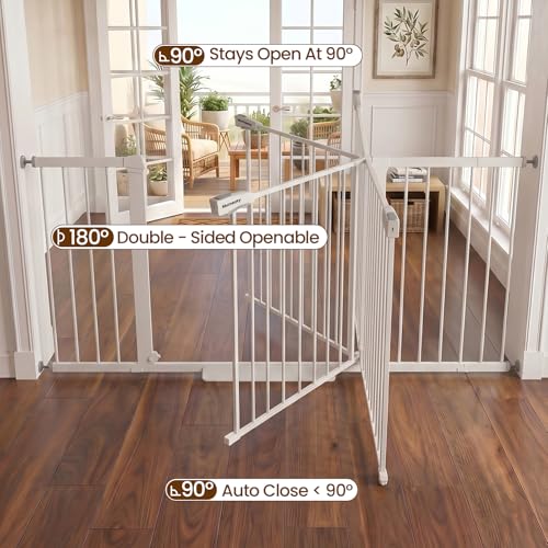 Extra Wide Large Baby Gate for Doorways