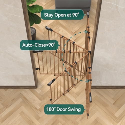 34" Extra Tall No Bottom Bar Baby Gate