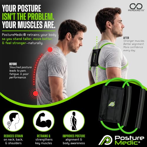 PostureMedic Original Strength Dynamic Posture Corrector for Men & Women