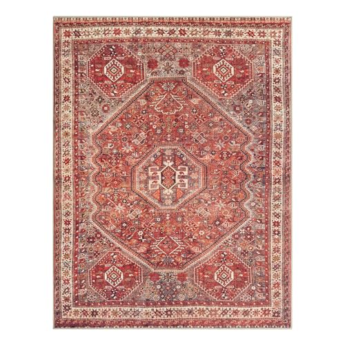 Vintage Washable Entryway Rug