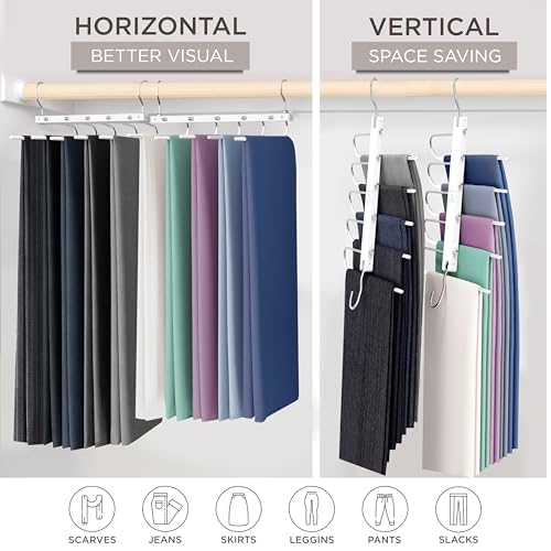 Pants Hangers Space Saving (4 Count)