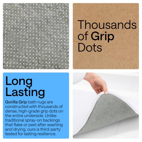 Memory Foam Bath Rug for Bathroom