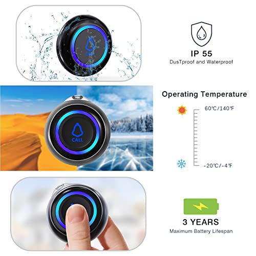 Wireless Caregiver Pager (6 Count)