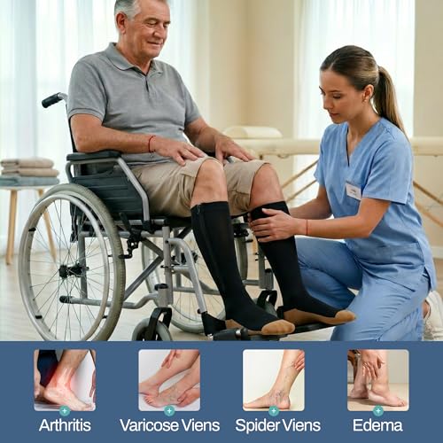 Zipper Compression Socks for Men & Women