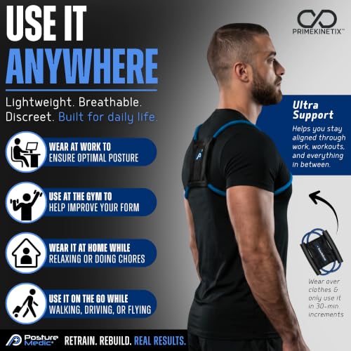 PostureMedic Plus Strength Dynamic Posture Corrector for Athletes