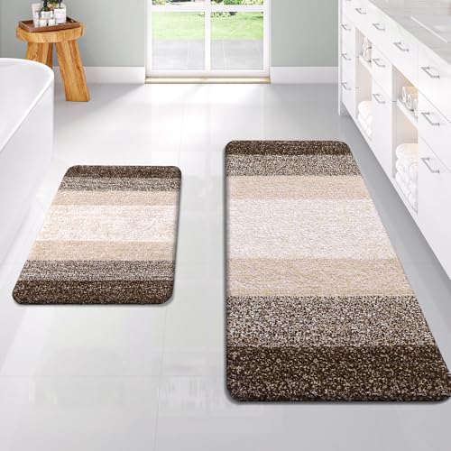 Micorfiber Bathroom Rug Set 2 Piece