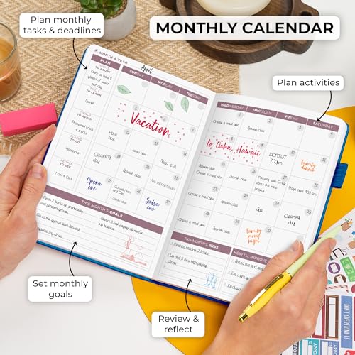 Planner 2.0 A5 Undated Weekly & Monthly Notebook
