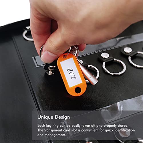 Portable Zippered Key Organizer