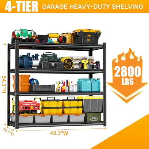 45''W 20''D Garage Shelving Heavy Duty 4