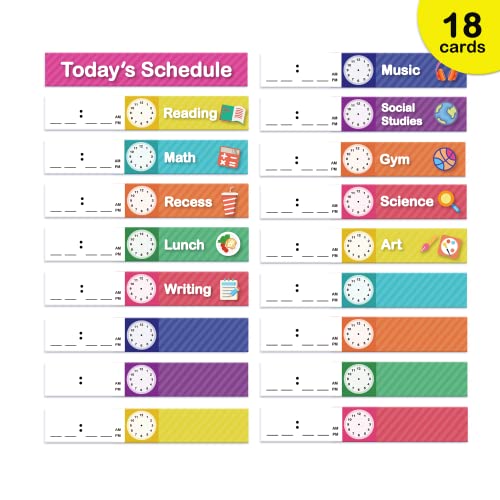 Daily Schedule Pocket Charts