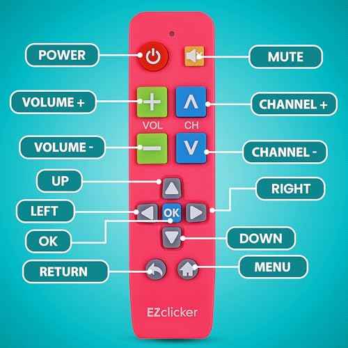 Big Button Universal TV Remote