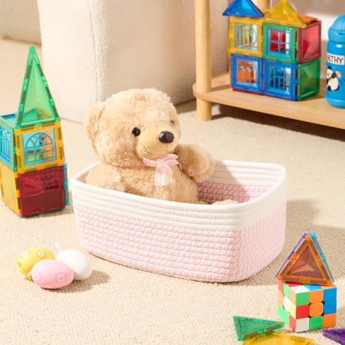 Small Storage Baskets for Organizing (3 Count)