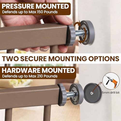 29.7 48" Baby Gate for Stairs