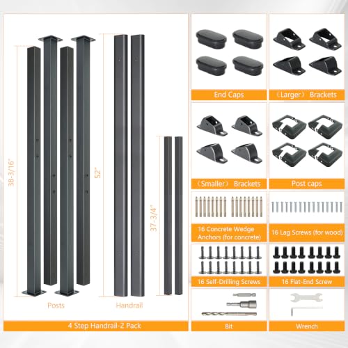 4 Step Handrail (2 Count)