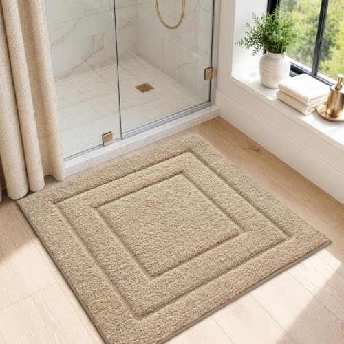 Square Bathroom Rug 32x32