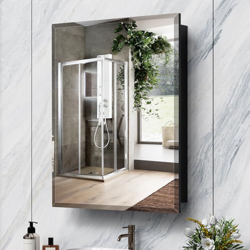 24 x 30 Inch Bathroom Medicine Cabinet with Mirror