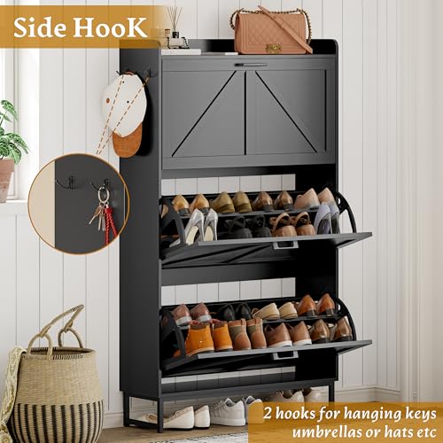 Shoe Cabinet Storage for Entryway